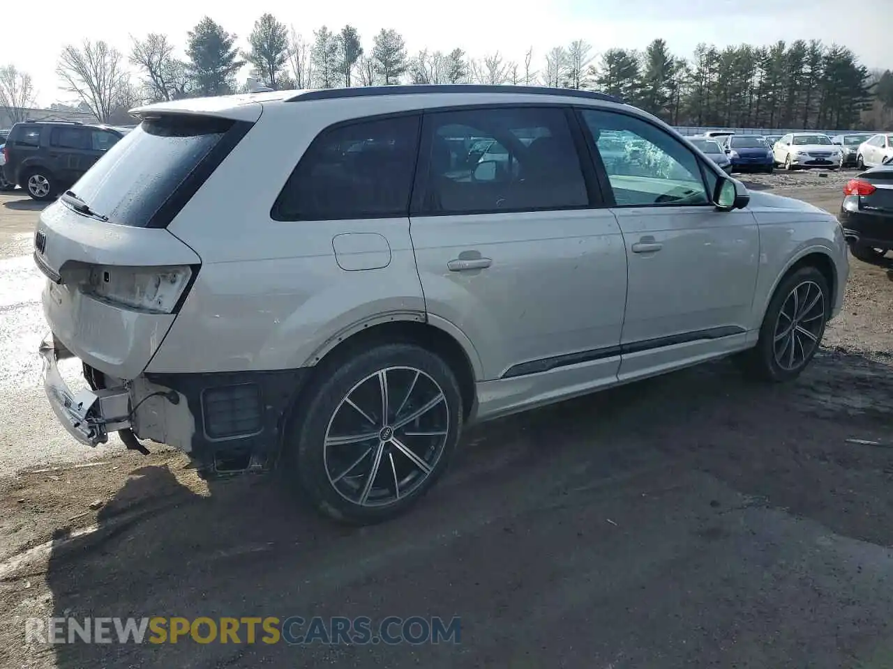 3 fotografías del automóvil dañado WA1LXBF7XND006892 AUDI Q7 2022