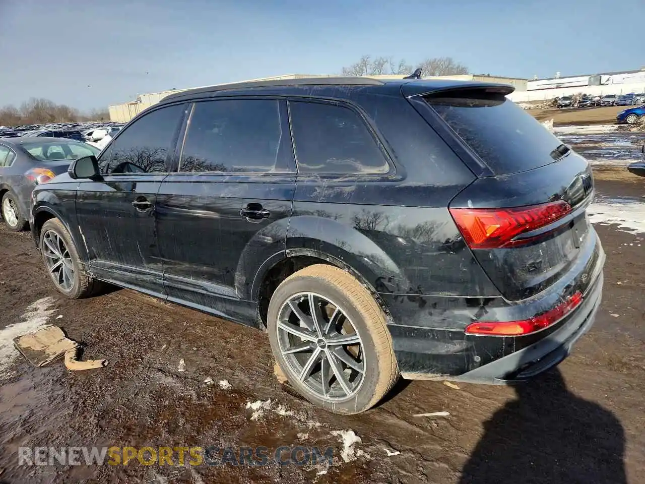 2 fotografías del automóvil dañado WA1LXBF7XND008691 AUDI Q7 2022