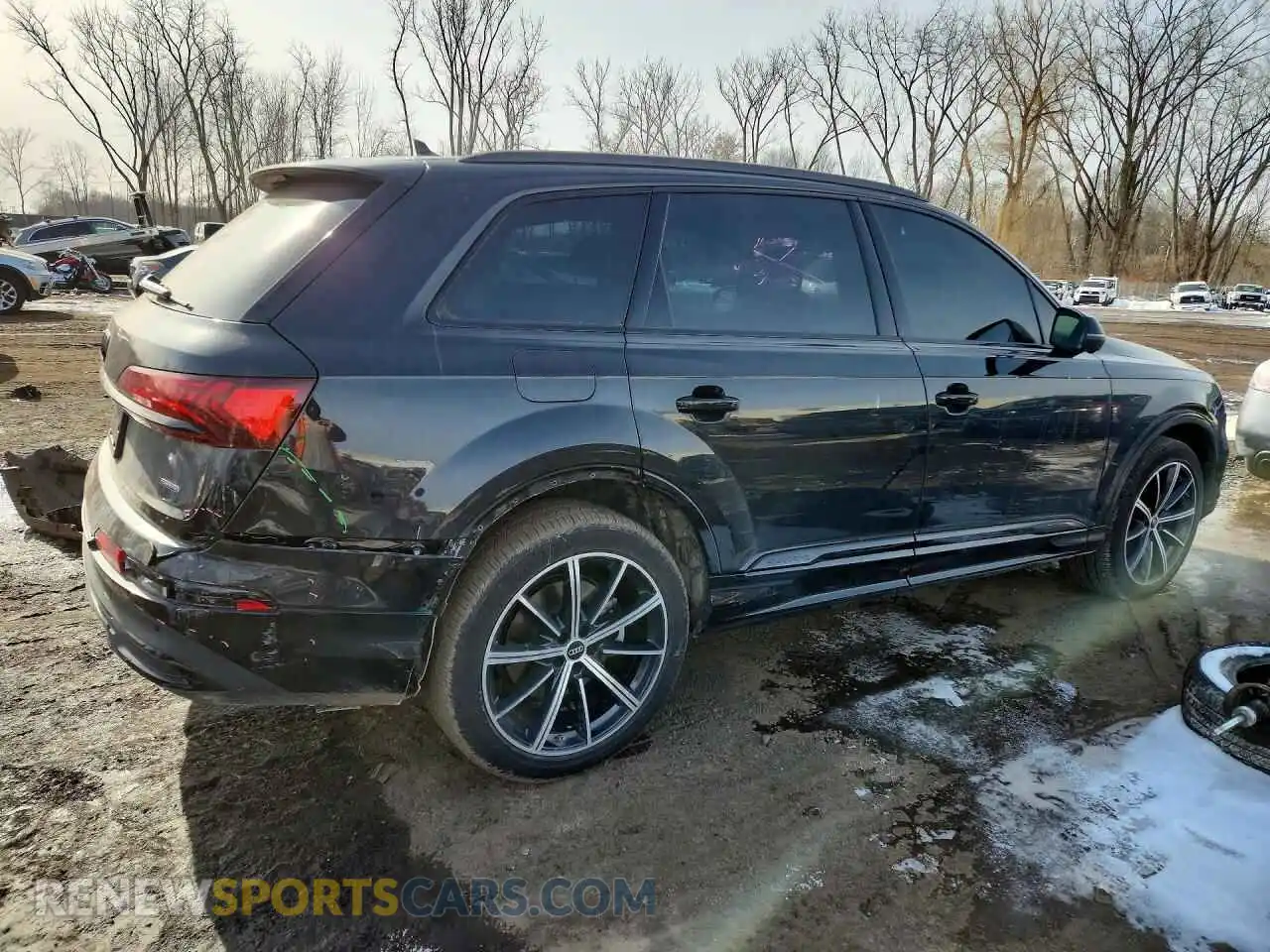 3 fotografías del automóvil dañado WA1LXBF7XND008691 AUDI Q7 2022