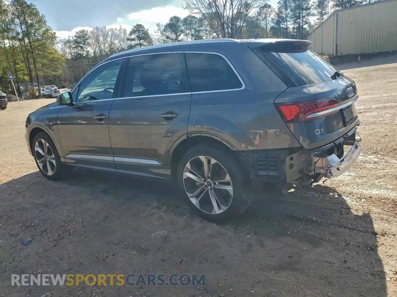 2 fotografías del automóvil dañado WA1LXBF7XND015799 AUDI Q7 2022