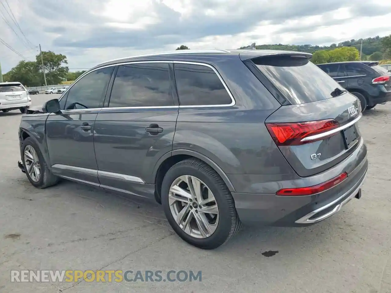 2 fotografías del automóvil dañado WA1VXBF76ND018465 AUDI Q7 2022