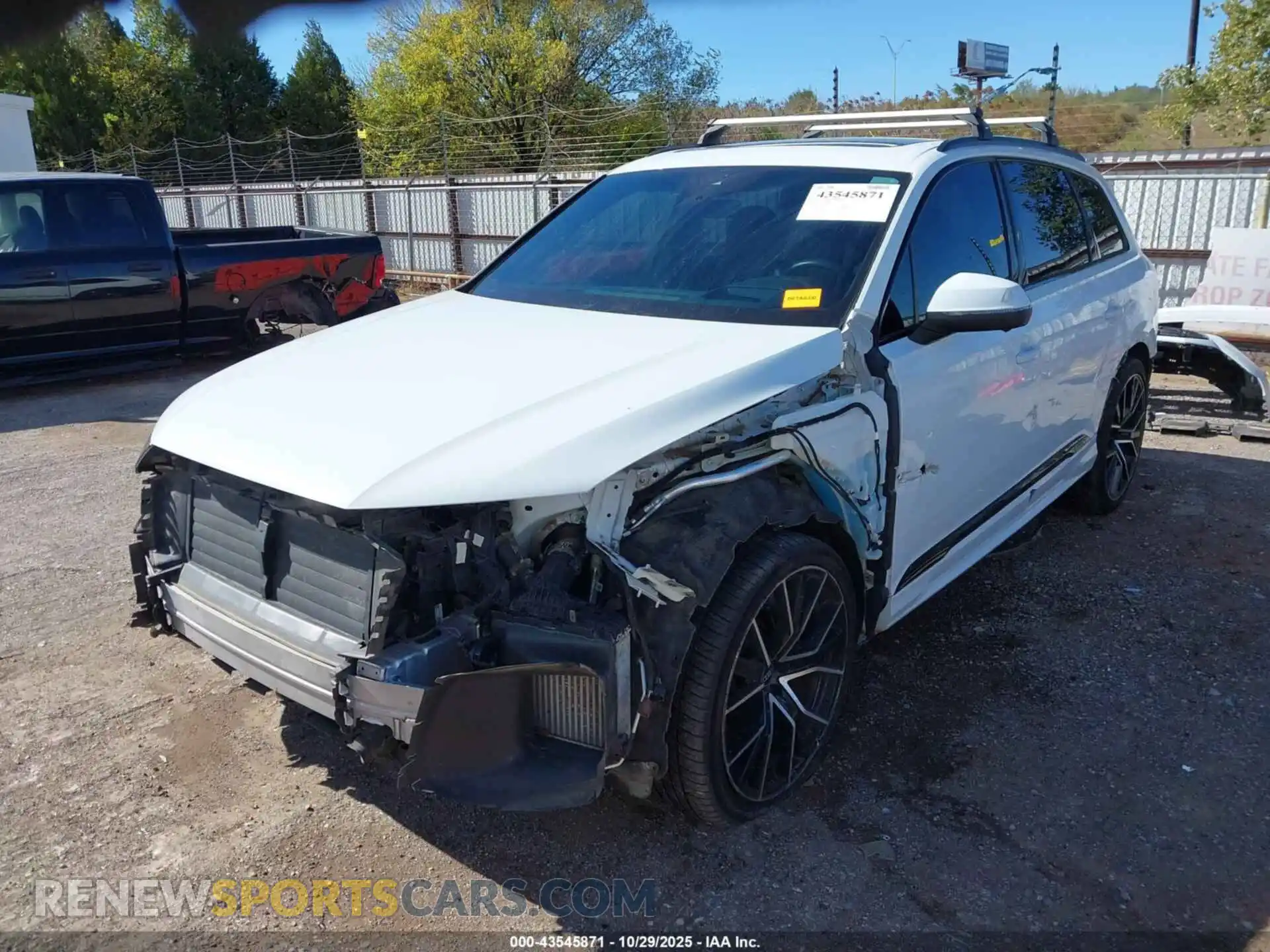 2 fotografías del automóvil dañado WA1VXBF77ND004266 AUDI Q7 2022
