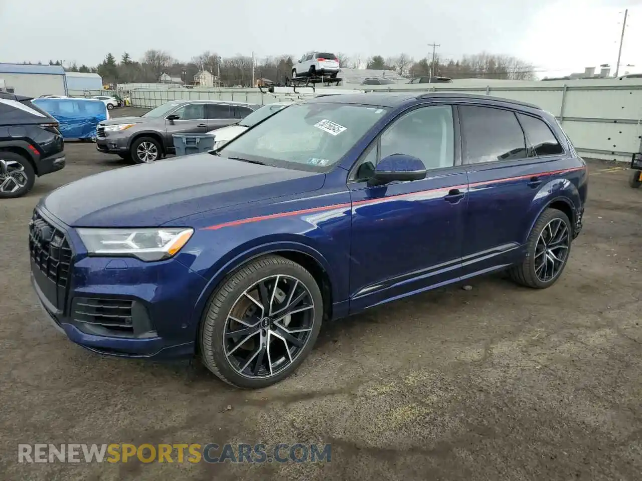 1 Photograph of a damaged car WA1VXBF7XND014371 AUDI Q7 2022