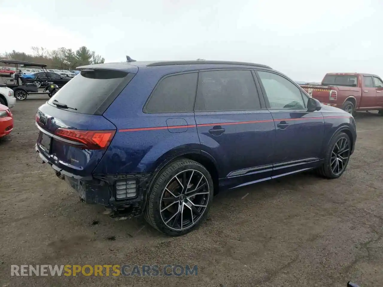 3 Photograph of a damaged car WA1VXBF7XND014371 AUDI Q7 2022