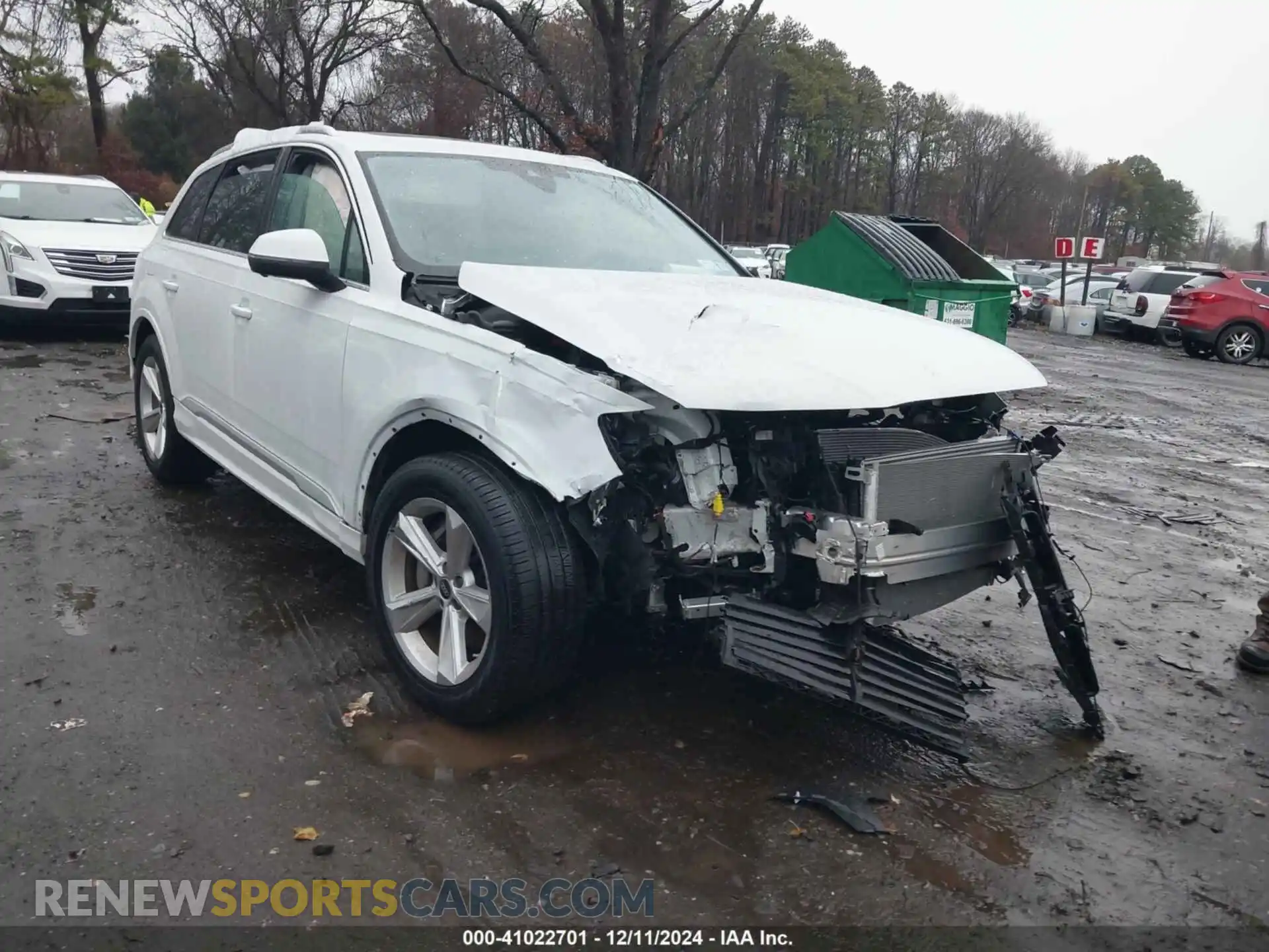 1 Photograph of a damaged car WA1ACBF72PD009565 AUDI Q7 2023