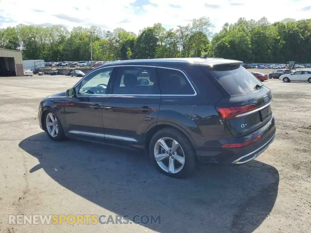 2 fotografías del automóvil dañado WA1ACBF75PD031124 AUDI Q7 2023