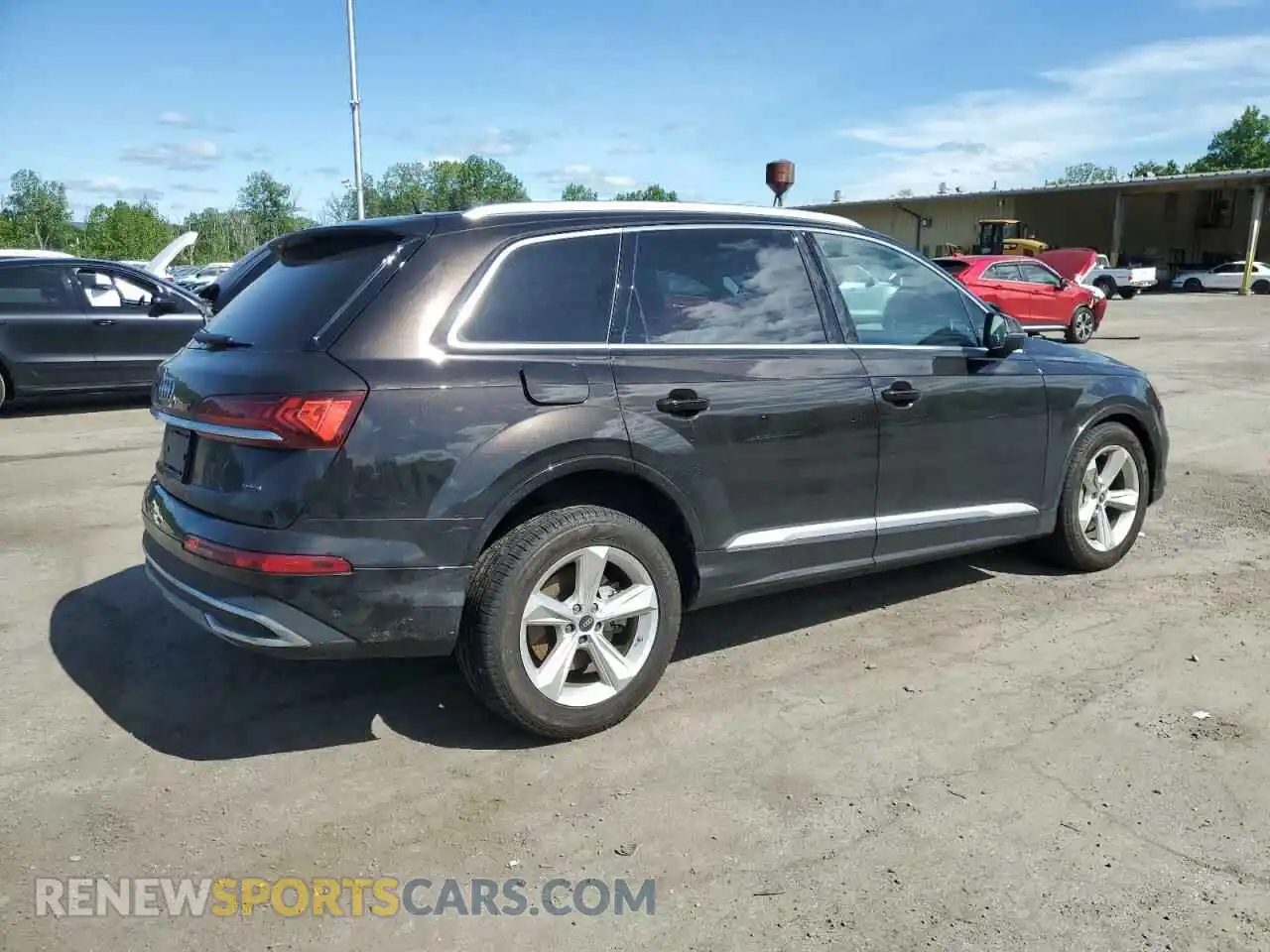 3 fotografías del automóvil dañado WA1ACBF75PD031124 AUDI Q7 2023