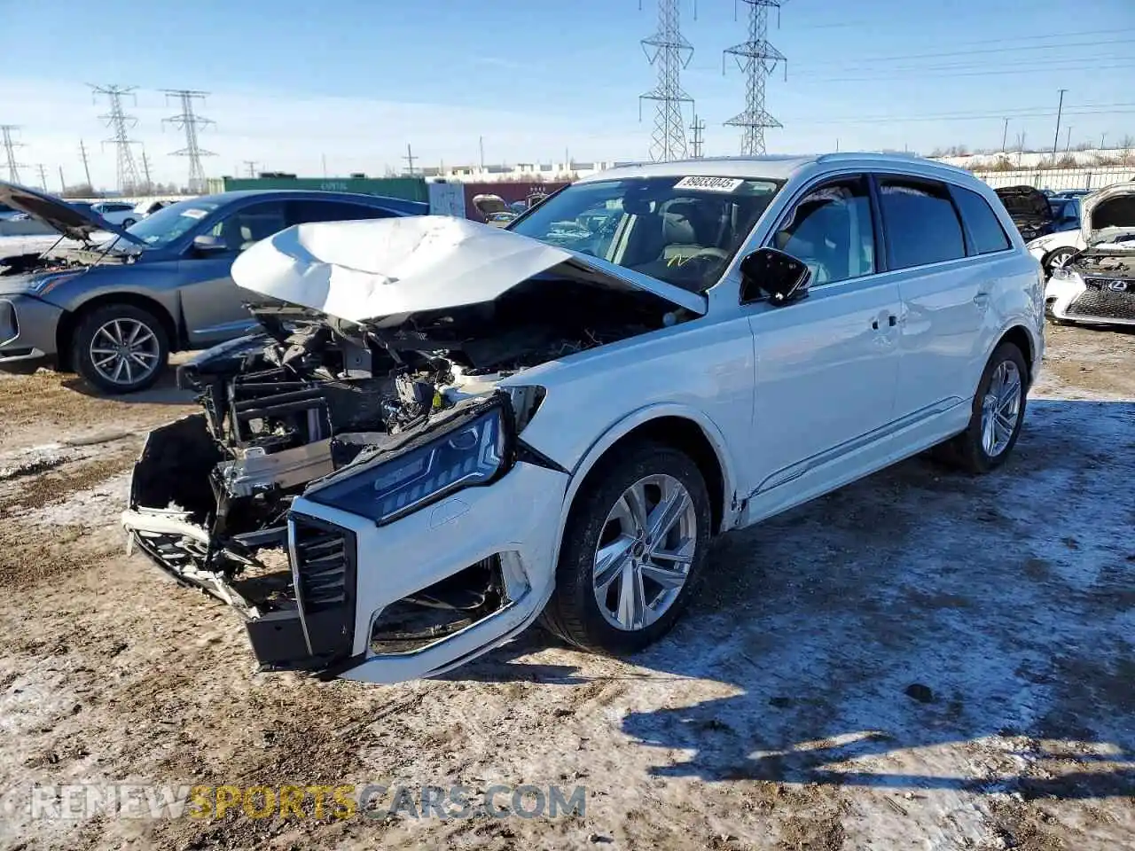 1 Photograph of a damaged car WA1AXBF79PD012502 AUDI Q7 2023