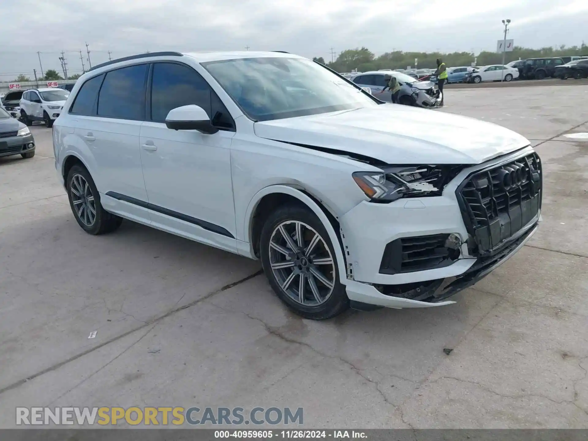 1 Photograph of a damaged car WA1LCBF77PD009554 AUDI Q7 2023
