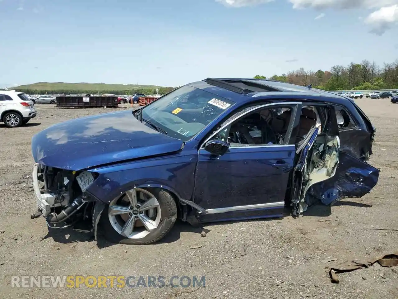 1 Photograph of a damaged car WA1LCBF79PD009300 AUDI Q7 2023