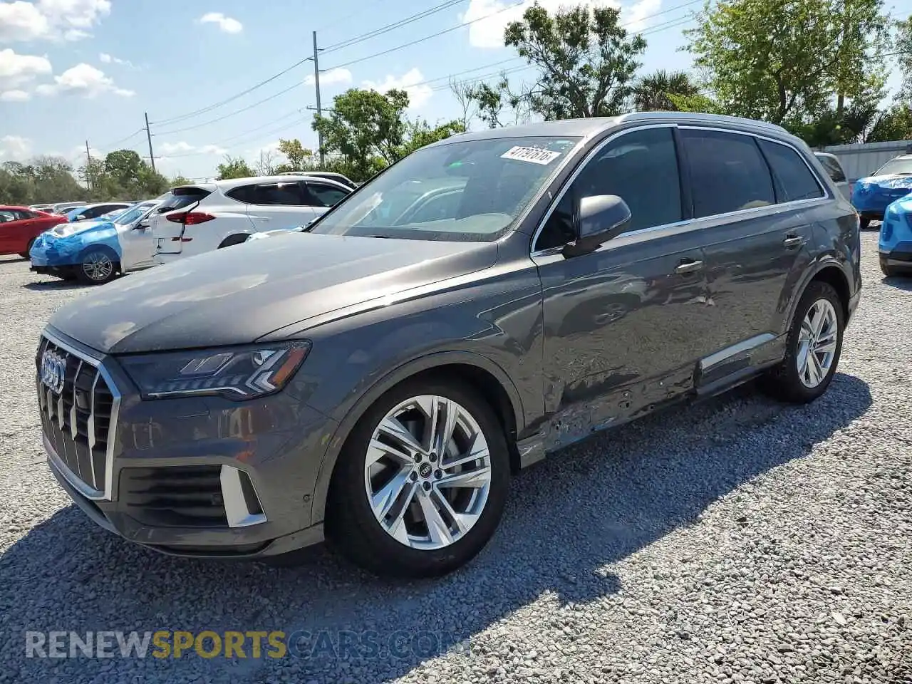 1 Photograph of a damaged car WA1LCBF7XPD010116 AUDI Q7 2023