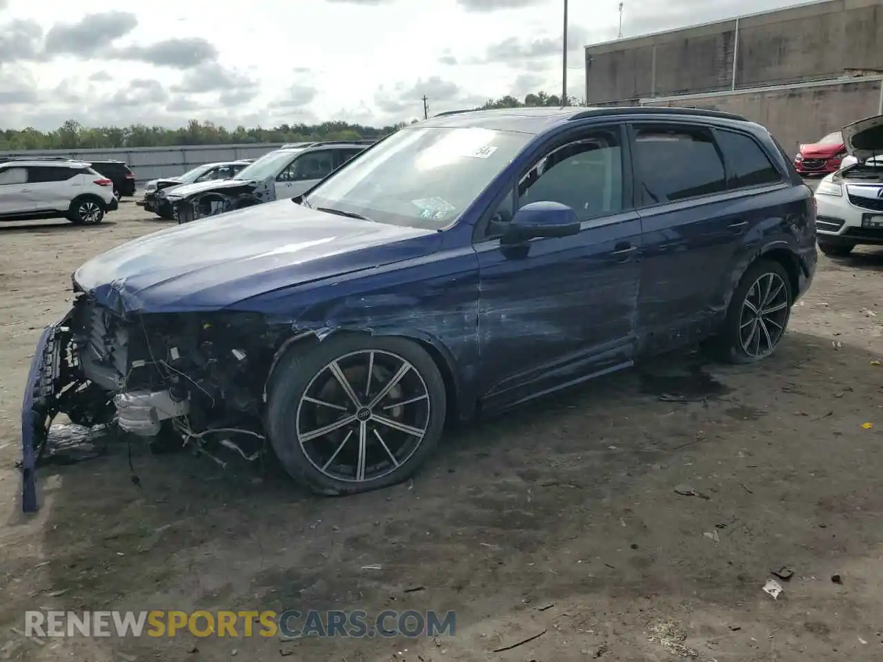 1 Photograph of a damaged car WA1LXBF73PD008776 AUDI Q7 2023