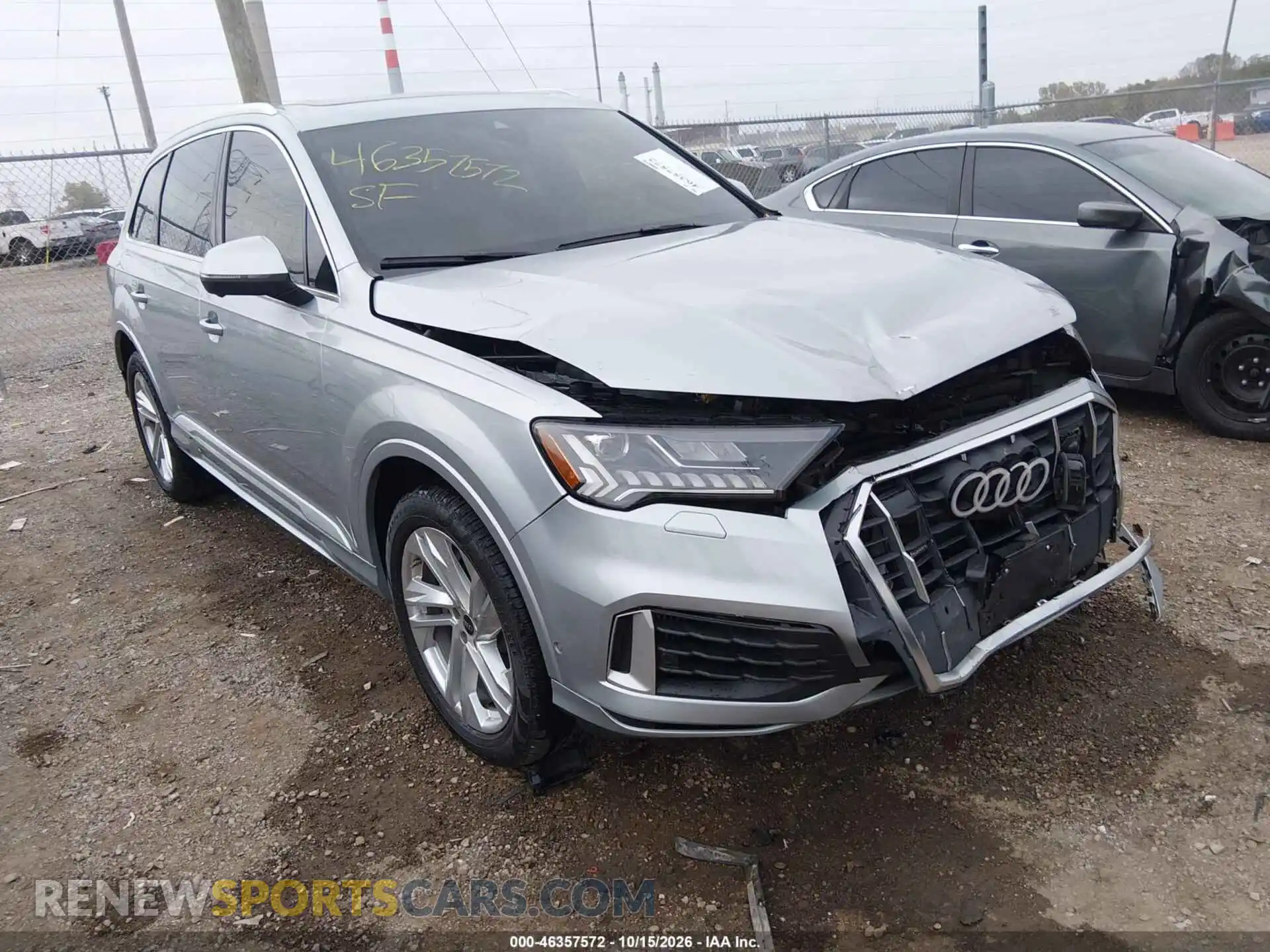 1 Photograph of a damaged car WA1LXBF75PD015843 AUDI Q7 2023