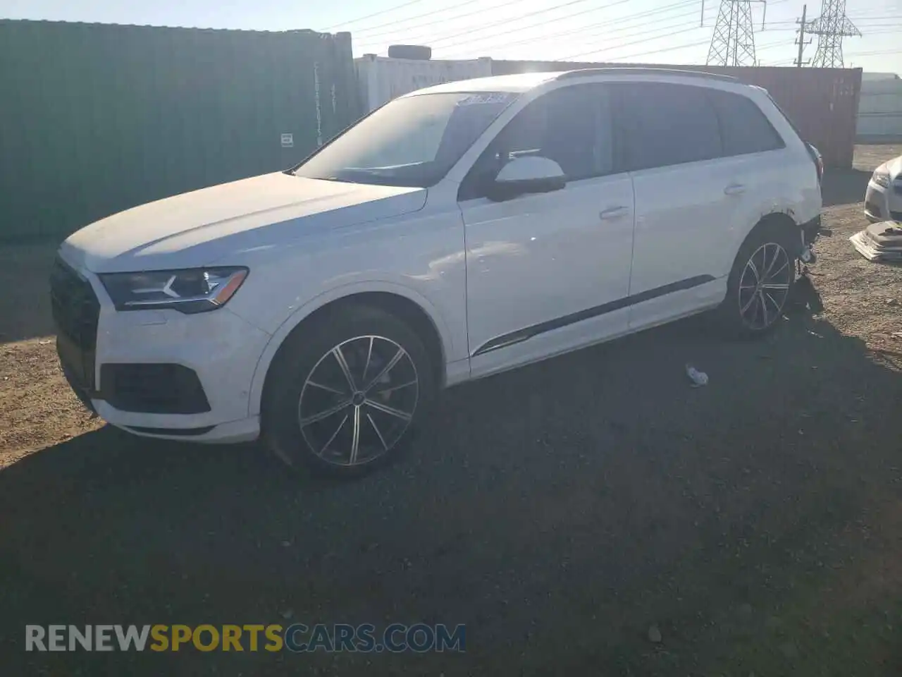 1 Photograph of a damaged car WA1LXBF76PD005774 AUDI Q7 2023