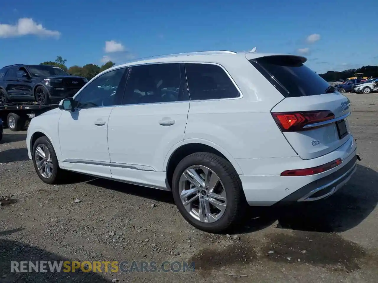2 fotografías del automóvil dañado WA1LXBF77PD026570 AUDI Q7 2023