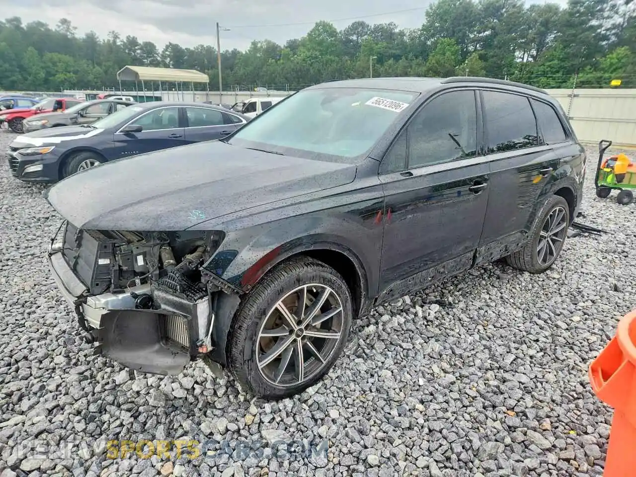 1 Photograph of a damaged car WA1LXBF7XPD005275 AUDI Q7 2023