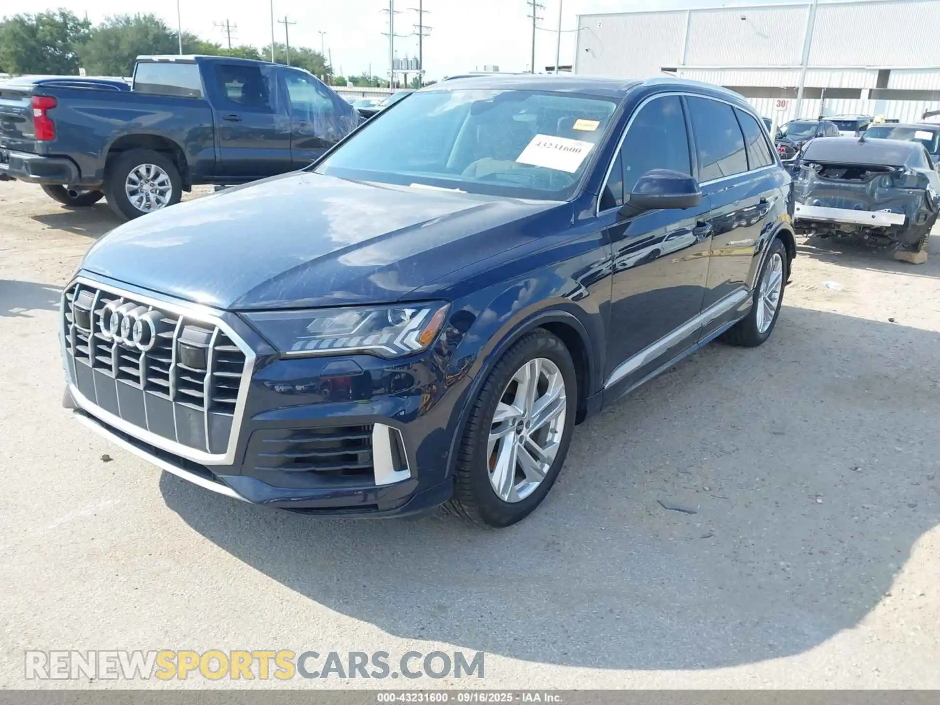 2 Photograph of a damaged car WA1VXBF73PD013887 AUDI Q7 2023