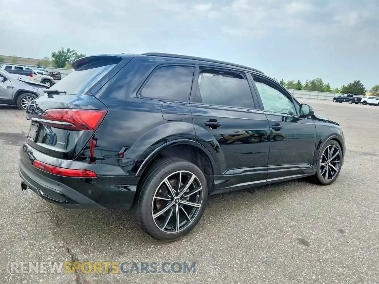 3 fotografías del automóvil dañado WA1VXBF76PD008408 AUDI Q7 2023