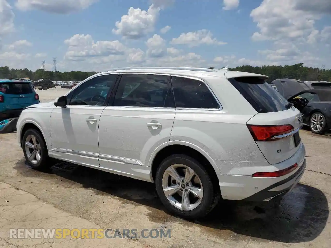 2 Photograph of a damaged car WA1ACBF70SD017785 AUDI Q7 2025