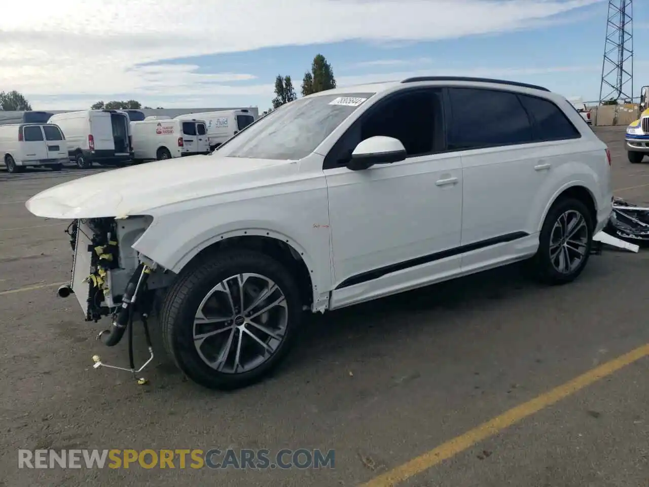 1 Photograph of a damaged car WA1LCBF70SD006567 AUDI Q7 2025