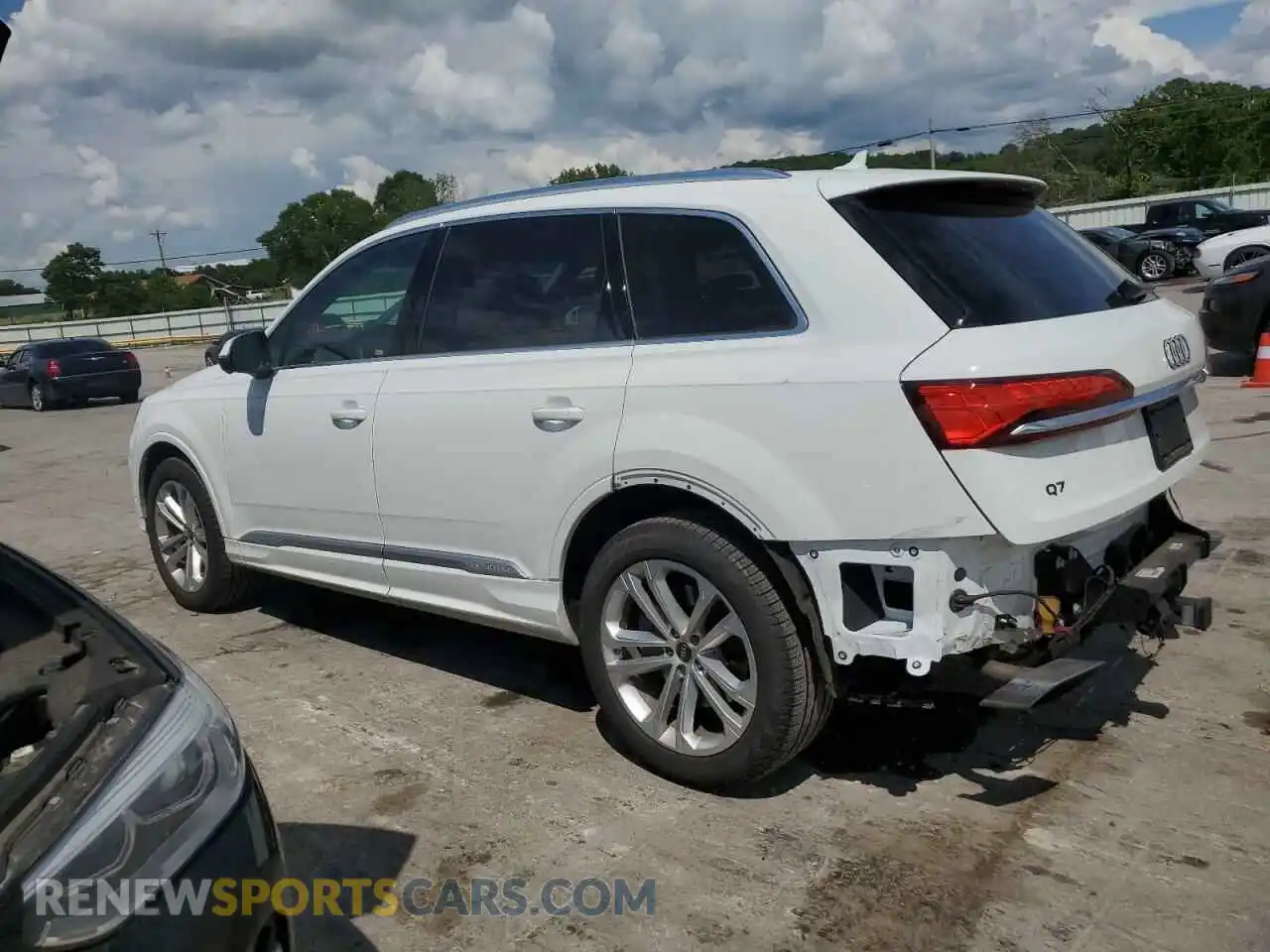2 Photograph of a damaged car WA1LCBF77SD000894 AUDI Q7 2025