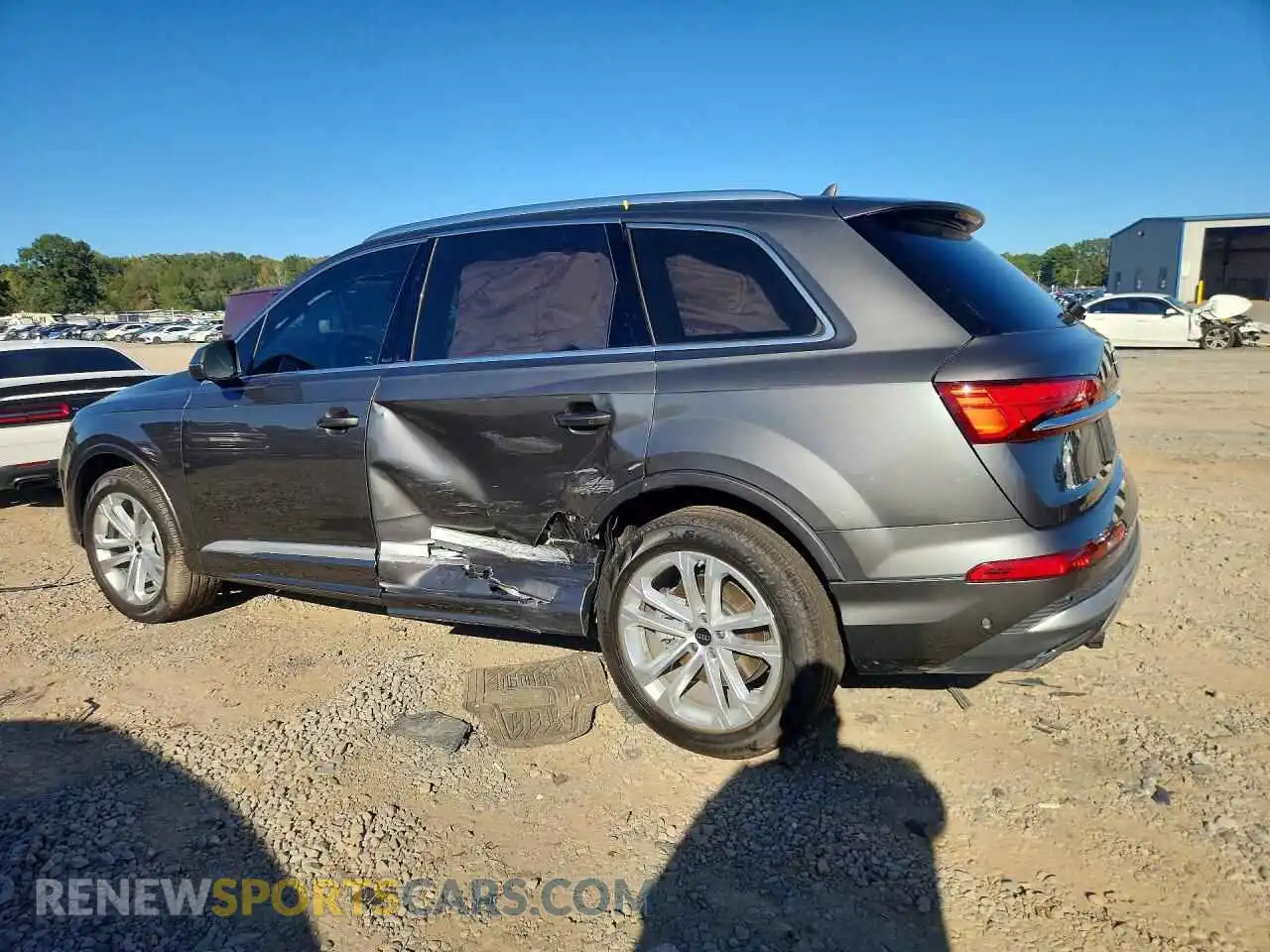 2 fotografías del automóvil dañado WA1LVBF70SD008989 AUDI Q7 2025