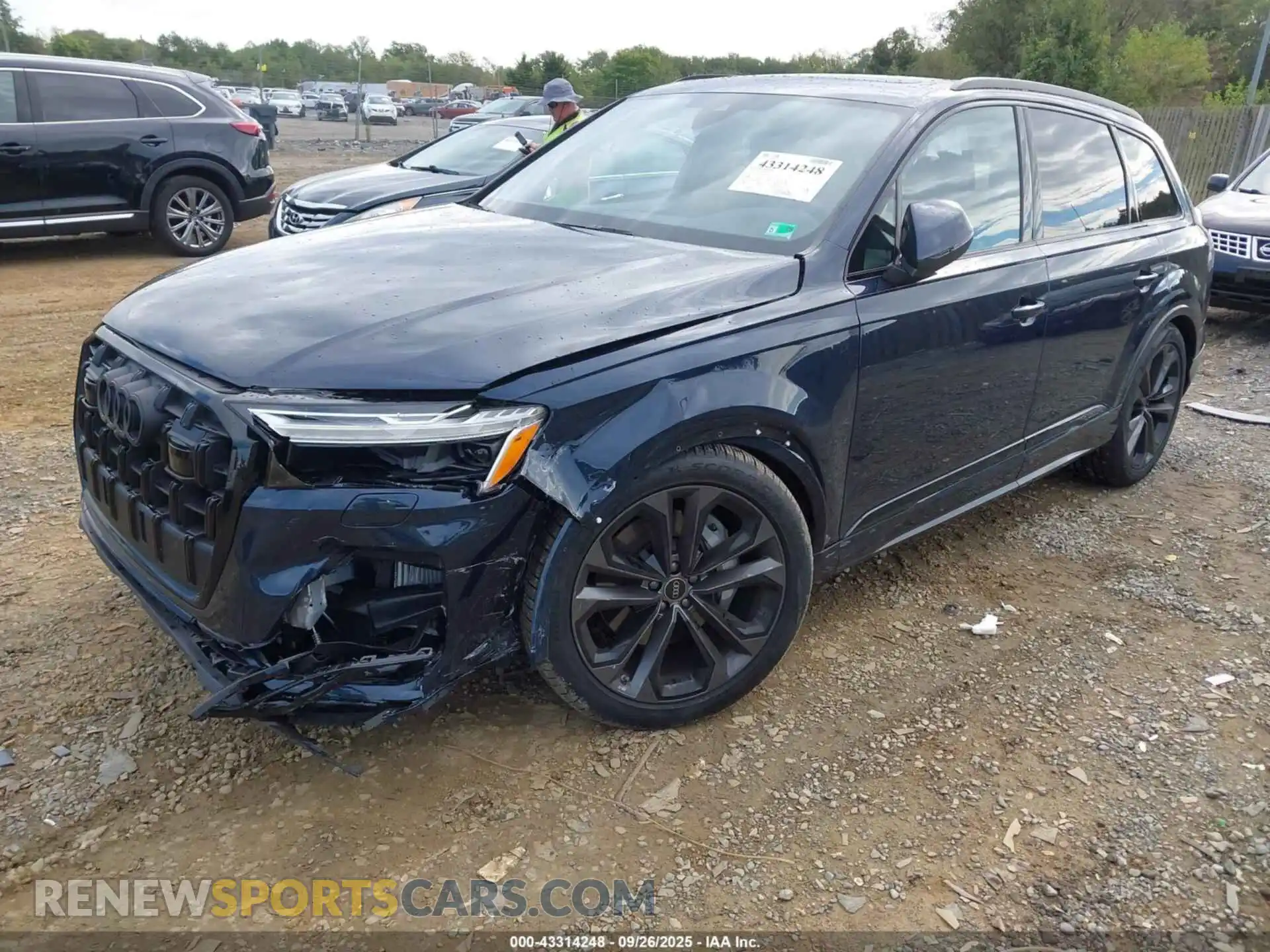2 Photograph of a damaged car WA1LVBF70SD028465 AUDI Q7 2025
