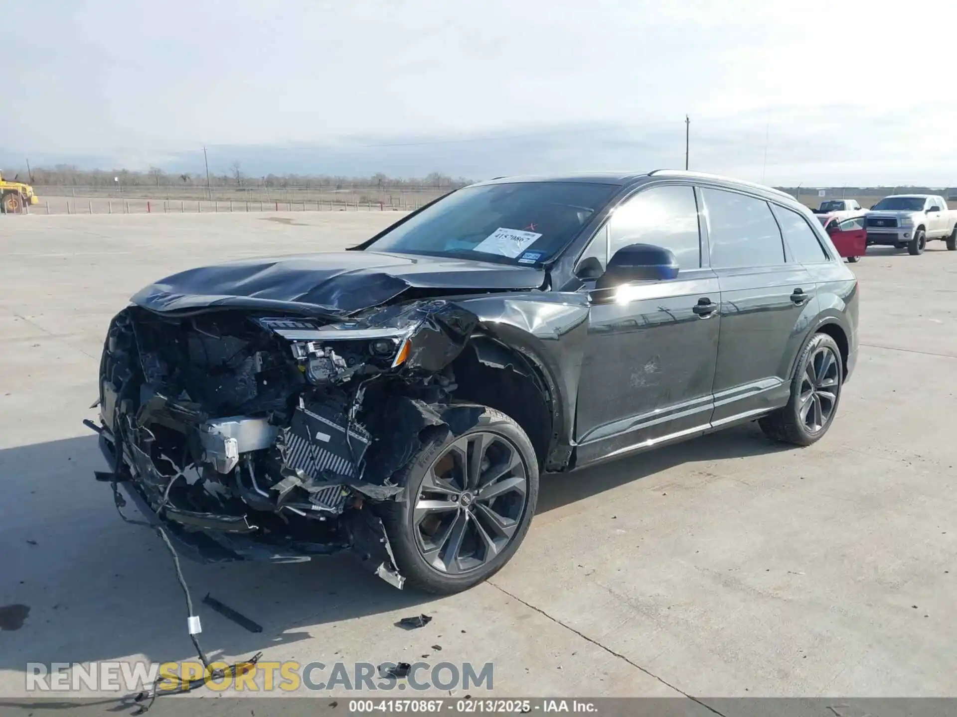 2 Photograph of a damaged car WA1VVBF71SD005799 AUDI Q7 2025