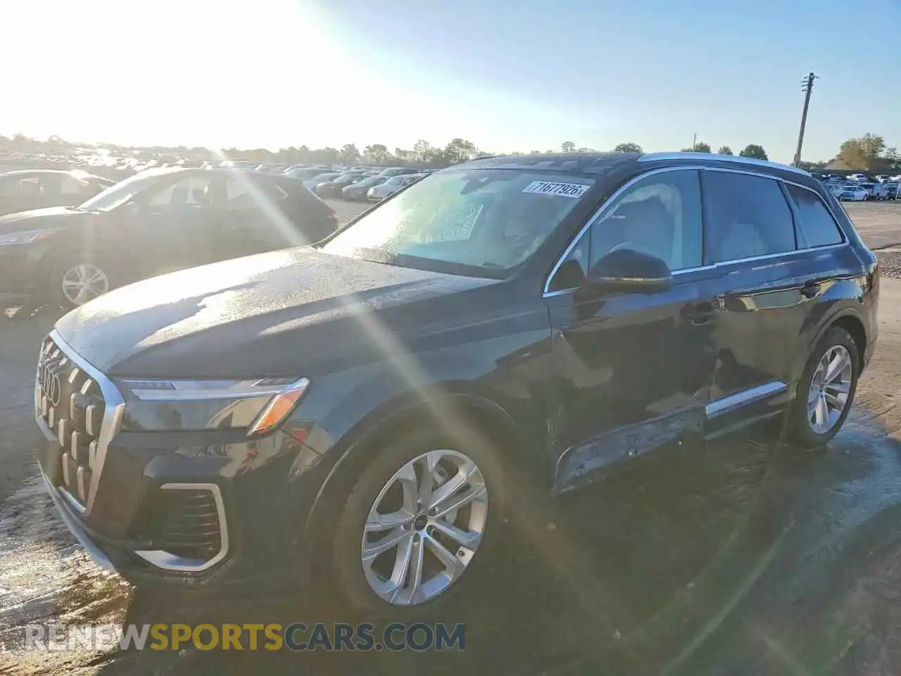 1 Photograph of a damaged car WA1VVBF71SD013059 AUDI Q7 2025