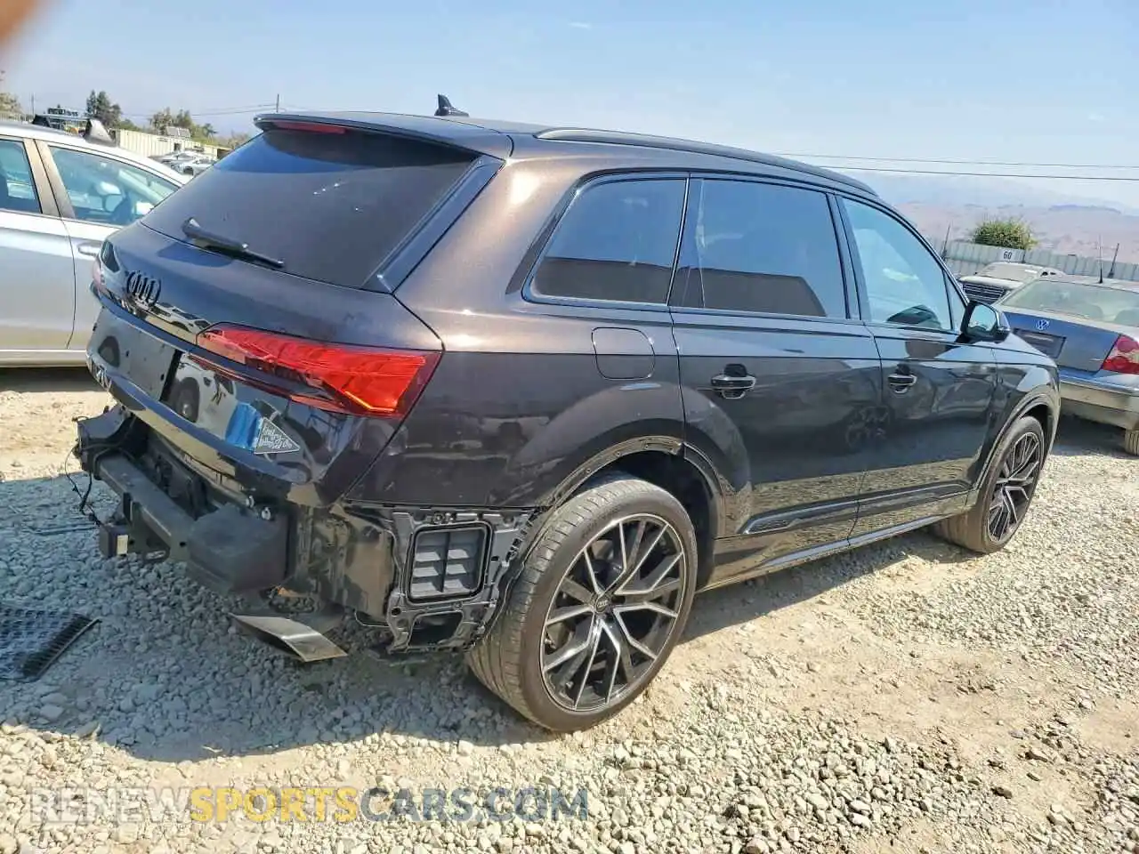 3 fotografías del automóvil dañado WA1VVBF77SD018332 AUDI Q7 2025