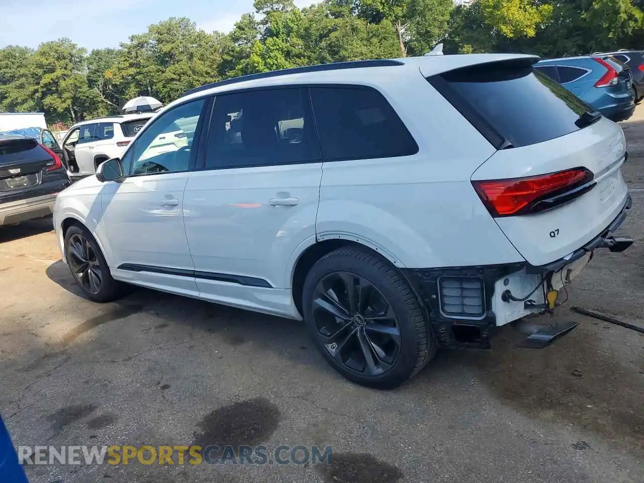 2 Photograph of a damaged car WA1LVBF79TD011035 AUDI Q7 2026