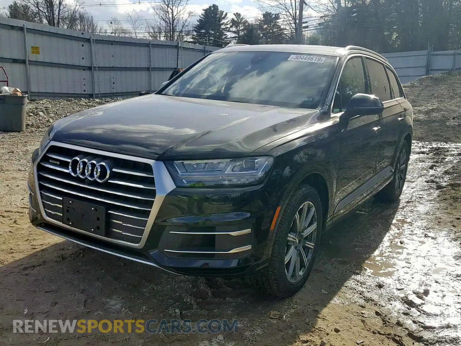 2 Photograph of a damaged car WA1LAAF71KD001099 AUDI Q7 PREMIUM 2019