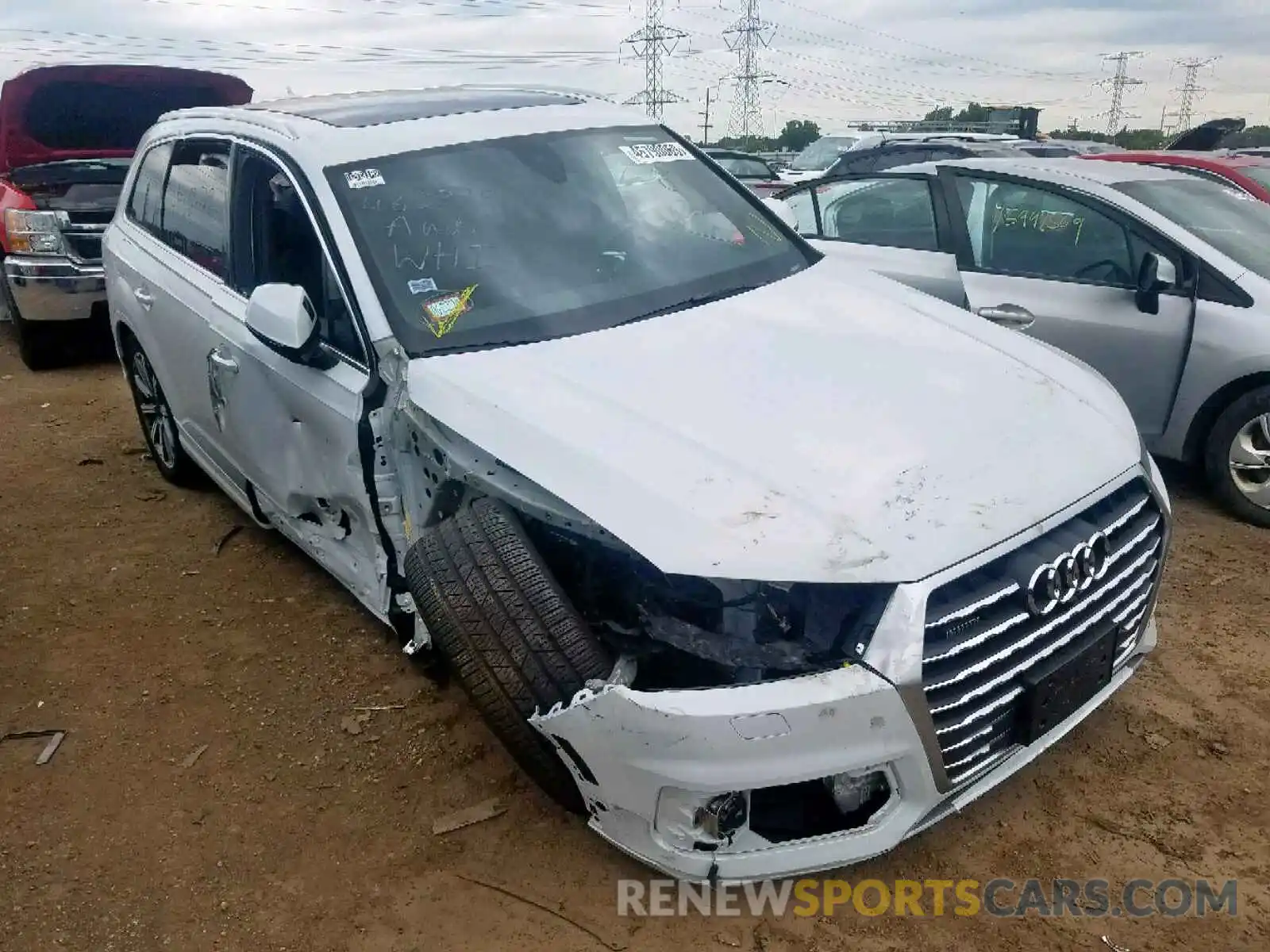1 Photograph of a damaged car WA1LAAF71KD039111 AUDI Q7 PREMIUM 2019