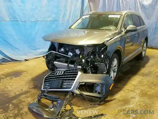 2 Photograph of a damaged car WA1LAAF78KD044886 AUDI Q7 PREMIUM 2019