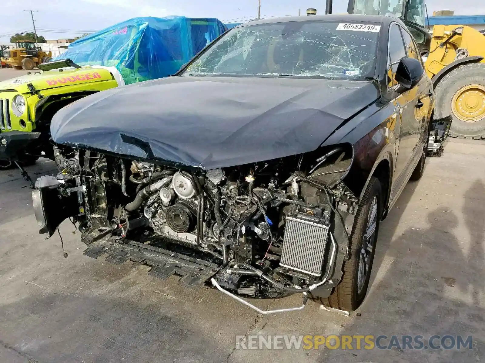 2 Photograph of a damaged car WA1LAAF79KD000461 AUDI Q7 PREMIUM 2019