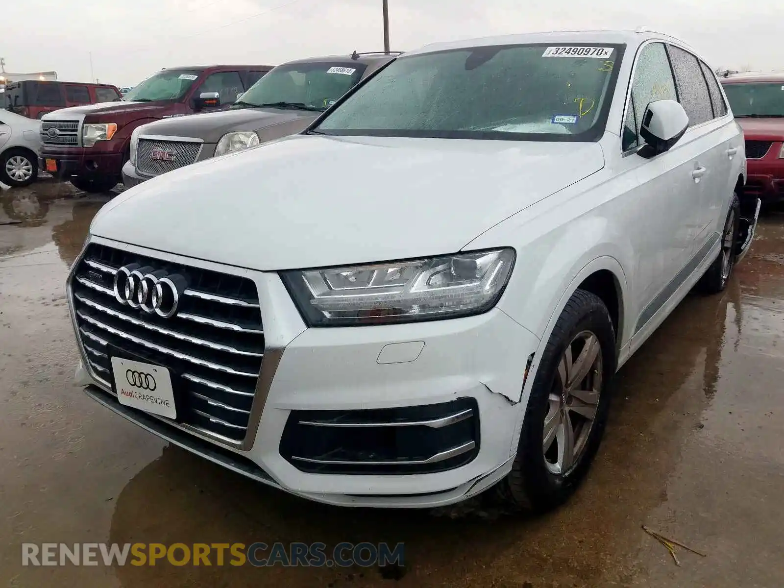 2 Фотография поврежденного автомобиля WA1LHAF75KD024039 AUDI Q7 PREMIUM 2019