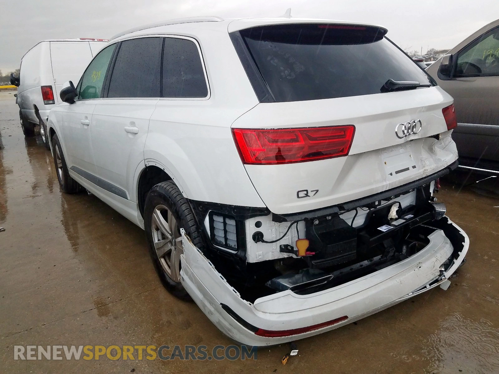 3 Фотография поврежденного автомобиля WA1LHAF75KD024039 AUDI Q7 PREMIUM 2019