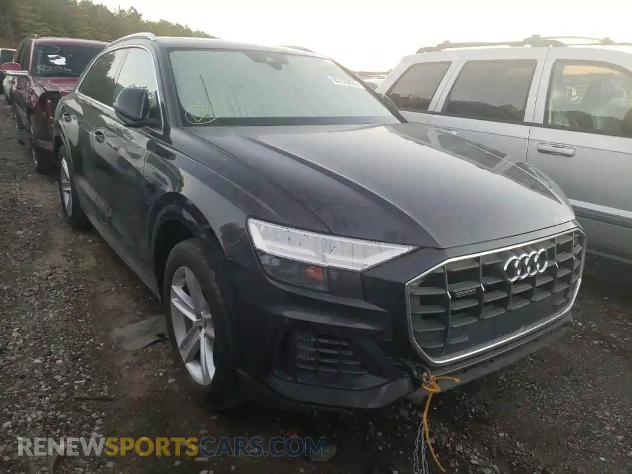 1 Photograph of a damaged car WA1AVAF10KD015602 AUDI Q8 2019