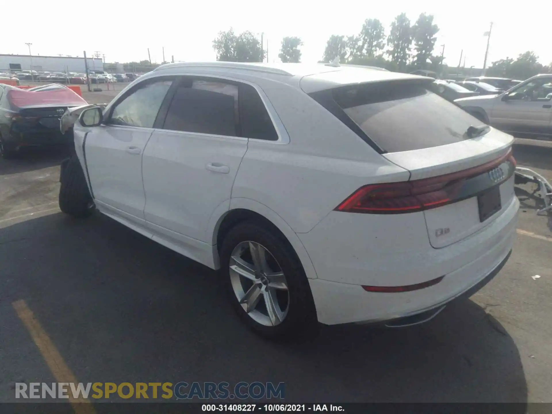 3 Photograph of a damaged car WA1AVAF11KD011980 AUDI Q8 2019
