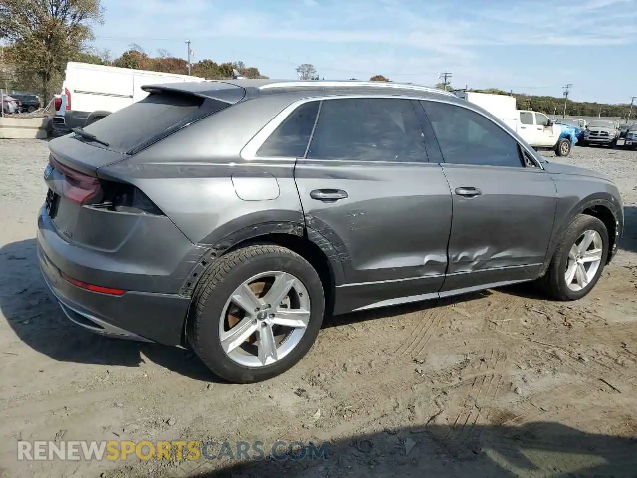 3 Фотография поврежденного автомобиля WA1AVAF11KD012207 AUDI Q8 2019