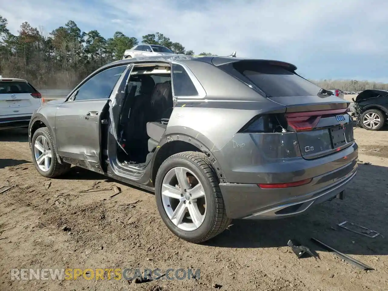 2 Photograph of a damaged car WA1AVAF11KD016600 AUDI Q8 2019