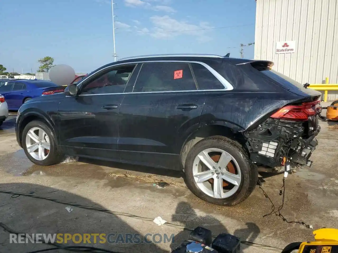 2 Photograph of a damaged car WA1AVAF11KD018119 AUDI Q8 2019