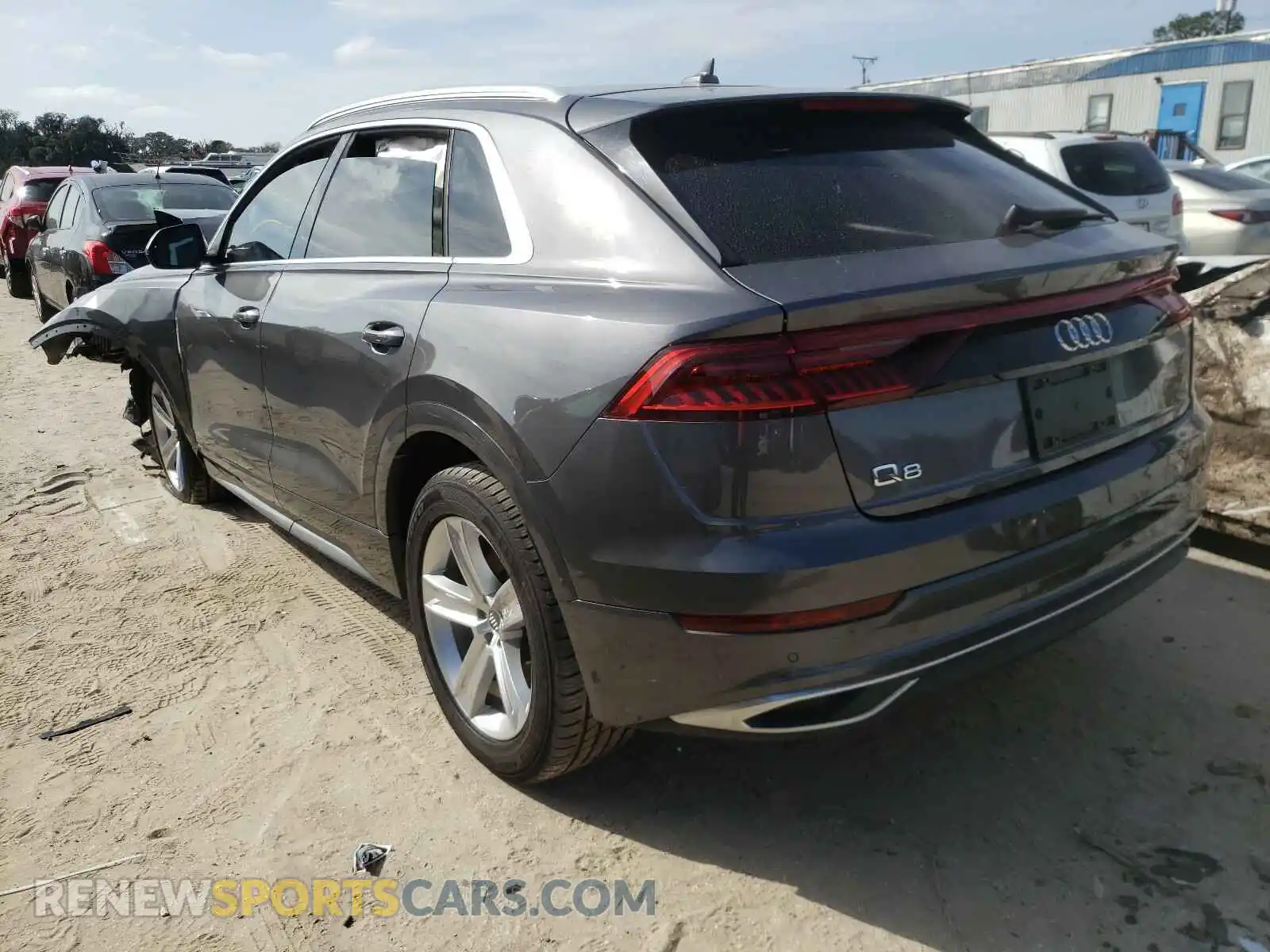 3 Photograph of a damaged car WA1AVAF13KD010037 AUDI Q8 2019