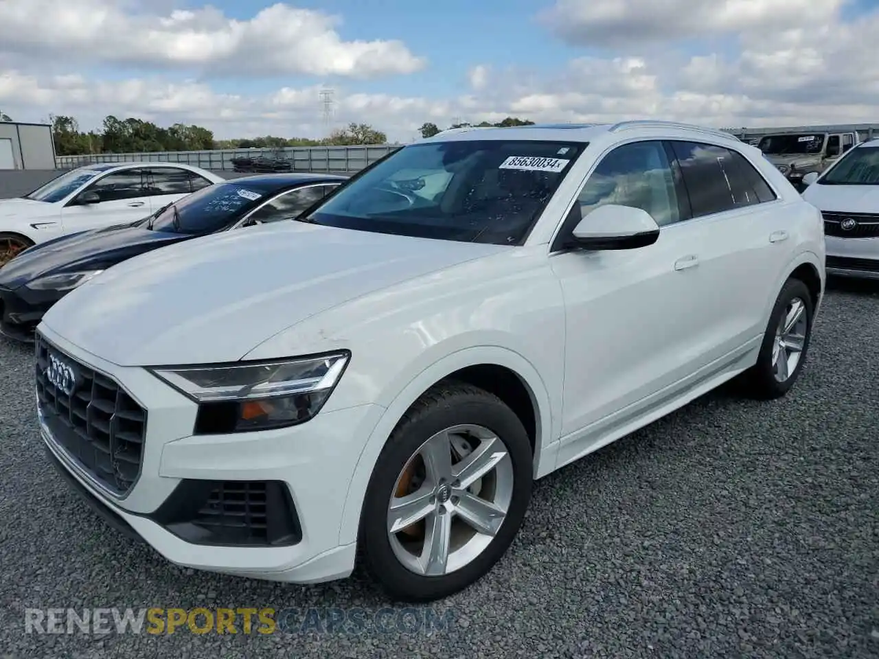 1 Photograph of a damaged car WA1AVAF13KD022673 AUDI Q8 2019