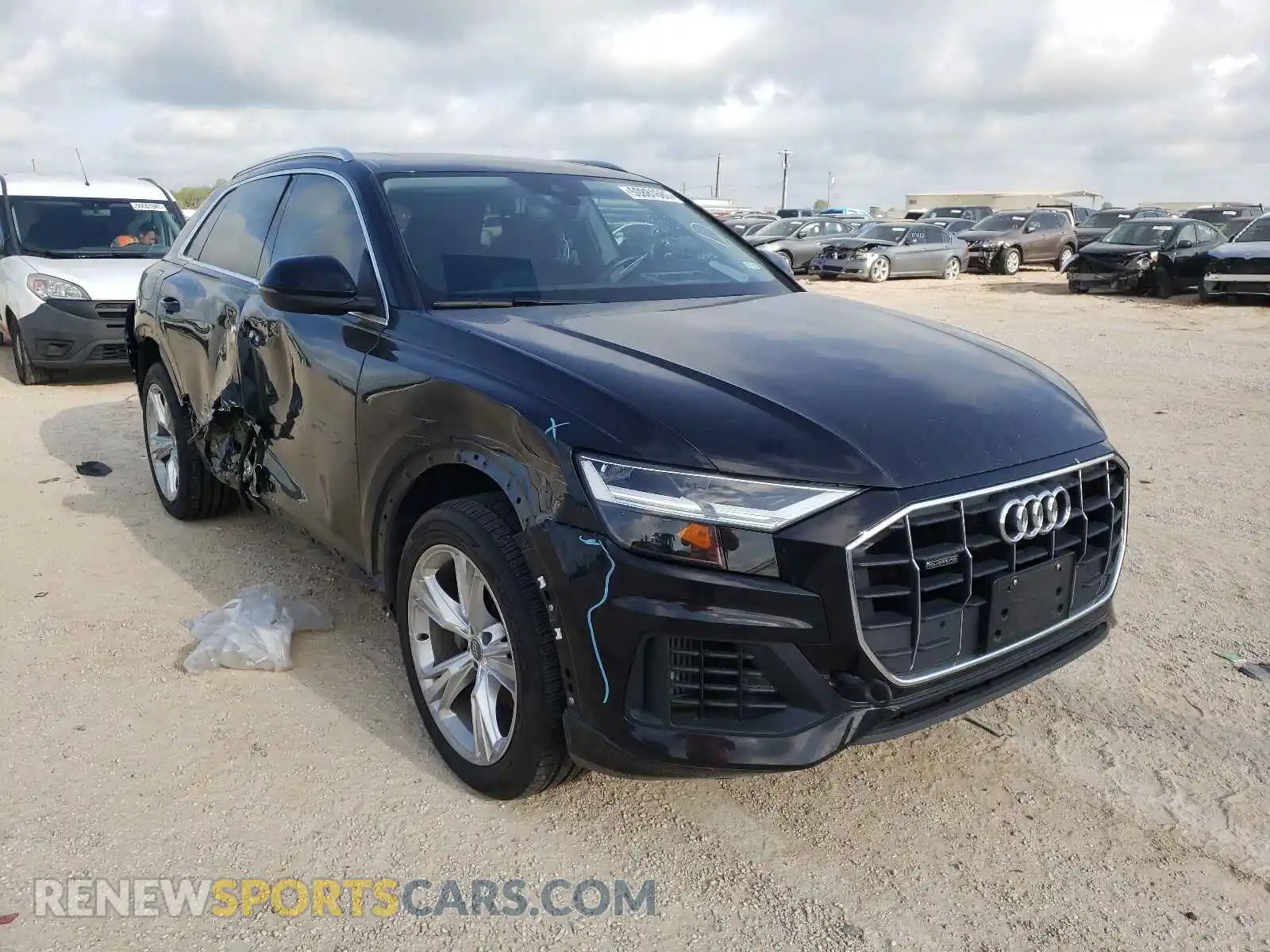 1 fotografías del automóvil dañado WA1AVAF14KD029129 AUDI Q8 2019