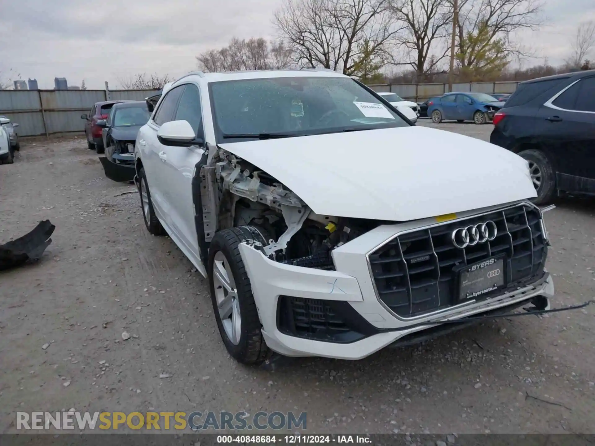 1 Фотография поврежденного автомобиля WA1AVAF15KD017149 AUDI Q8 2019