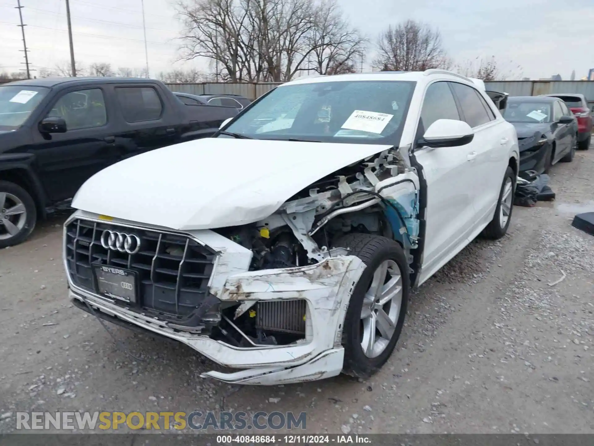 2 Фотография поврежденного автомобиля WA1AVAF15KD017149 AUDI Q8 2019