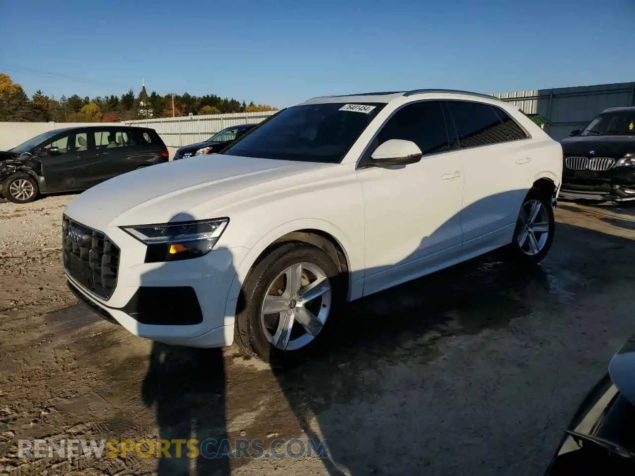 1 Фотография поврежденного автомобиля WA1AVAF15KD017166 AUDI Q8 2019