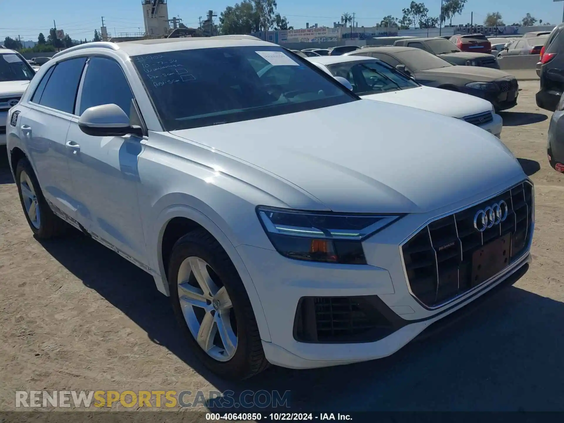 1 Фотография поврежденного автомобиля WA1AVAF15KD018902 AUDI Q8 2019