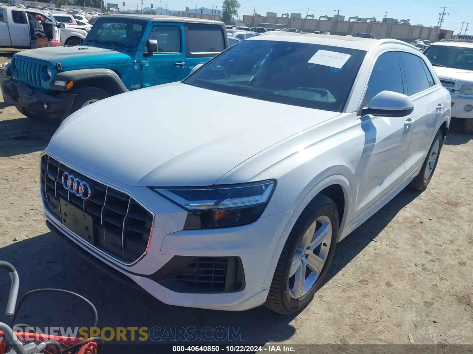 2 Фотография поврежденного автомобиля WA1AVAF15KD018902 AUDI Q8 2019